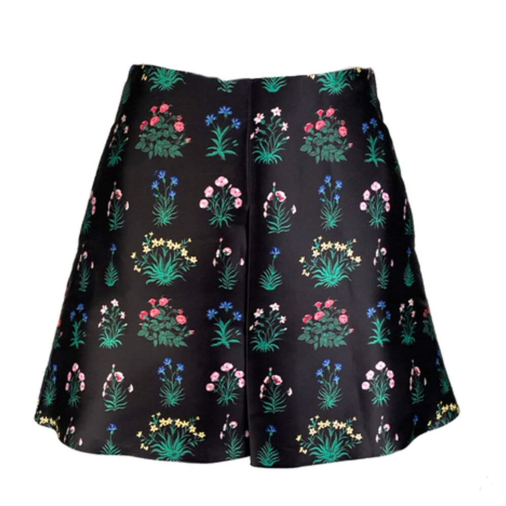 Valentino X Celia Birtwell Women's Floral Primavera Skirt Black